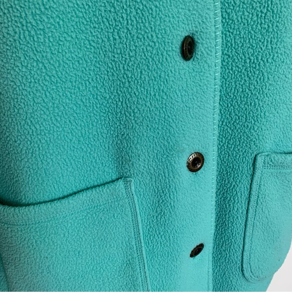 L.L. Bean Fleece Jacket Size Medium - Picture 6 of 6